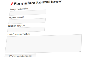 Jak stworzyć formularz na stronę WWW